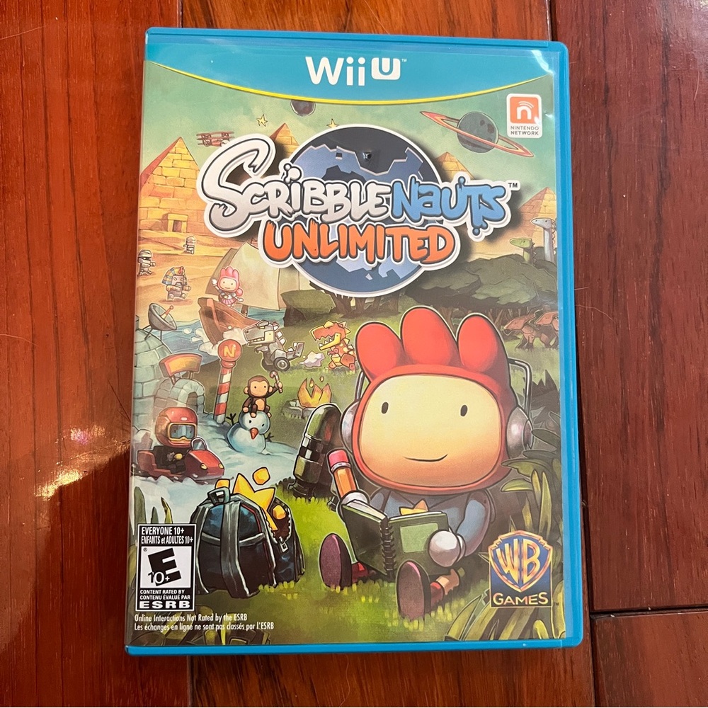 Nintendo Wii U Scribblenauts Unlimited.